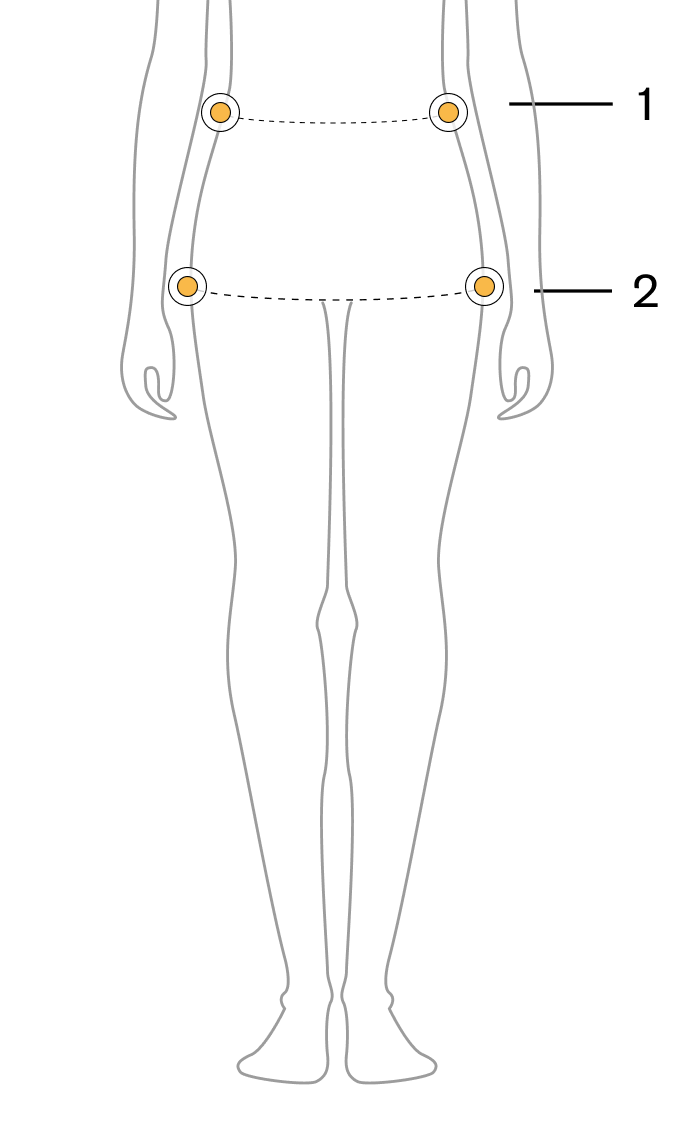 Guía de medidas – Pret-à-porter Mujer Parte Inferior